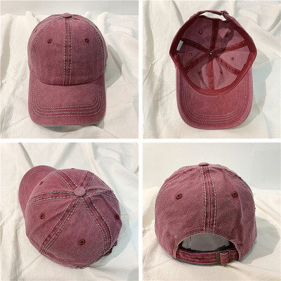 Υφασμάτινο καπέλο με γείσο μπέιζμπολ - μοντέλο unisex