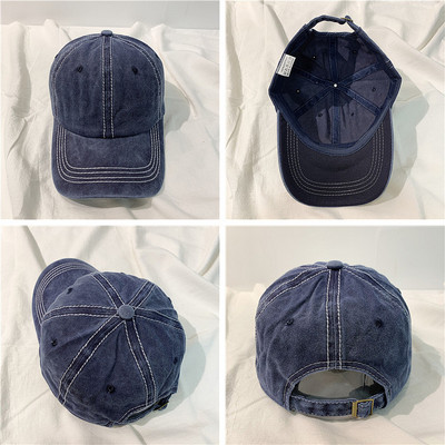 Υφασμάτινο καπέλο με γείσο μπέιζμπολ - μοντέλο unisex