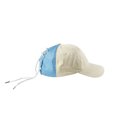 Palarie casual dama cu vizor si cravate