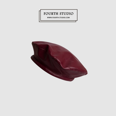 Casual γυναικείο μπερέ έκο δερμάτινο καπέλο