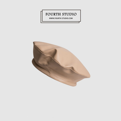 Casual γυναικείο μπερέ έκο δερμάτινο καπέλο