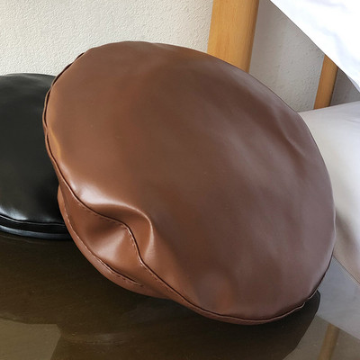 Casual γυναικείο μπερέ έκο δερμάτινο καπέλο