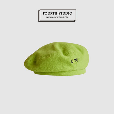 Palarie de dama model nou cu broderie bereta