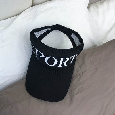 Γυναικείο καλοκαιρινό καπέλο με επιγραφή και γείσο