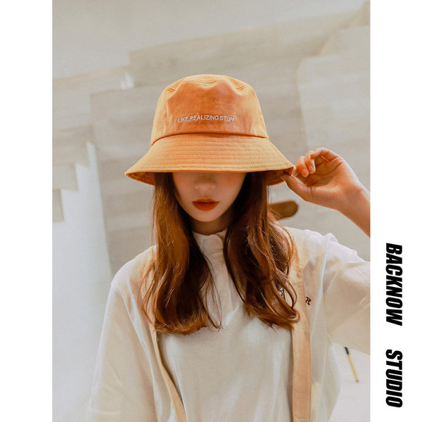 Γυναικείο καπέλο για ψάρεμα με κέντημα