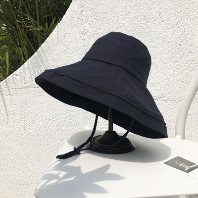 Γυναικείο υφασμάτινο καπέλο με περιφέρεια