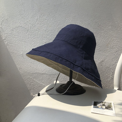 Γυναικείο υφασμάτινο καπέλο με περιφέρεια