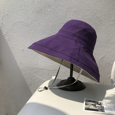 Γυναικείο υφασμάτινο καπέλο με περιφέρεια