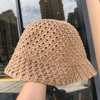 Γυναικείο μονόχρωμο καπέλο κατάλληλο για το καλοκαίρι