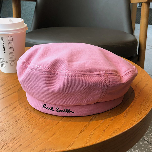 Palarie casual dama cu broderie bereta