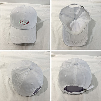 Ύφασμάτινο μπέιζμπολ καπέλο με κεντημένη επιγραφή - μοντέλο unisex