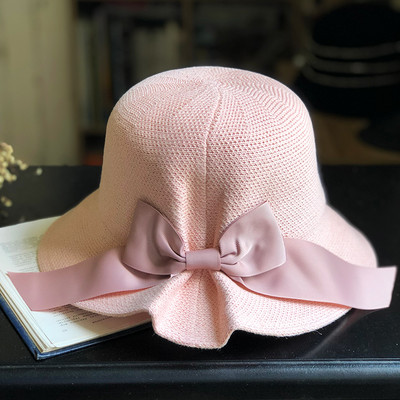 Γυναικείο καπέλο με κορδέλα σε διάφορα χρώματα