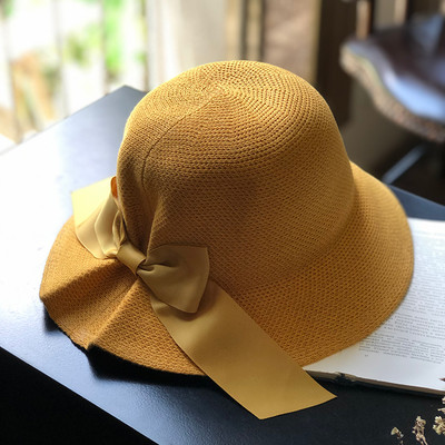 Γυναικείο καπέλο με κορδέλα σε διάφορα χρώματα