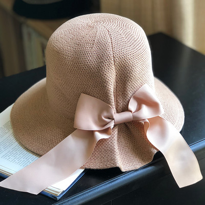 Γυναικείο καπέλο με κορδέλα σε διάφορα χρώματα