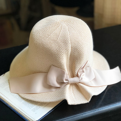 Γυναικείο καπέλο με κορδέλα σε διάφορα χρώματα