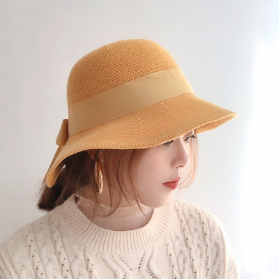 Γυναικείο καπέλο με κορδέλα σε διάφορα χρώματα