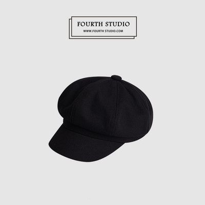 Palarie de dama moderna cu viziera tip bereta in stil retro