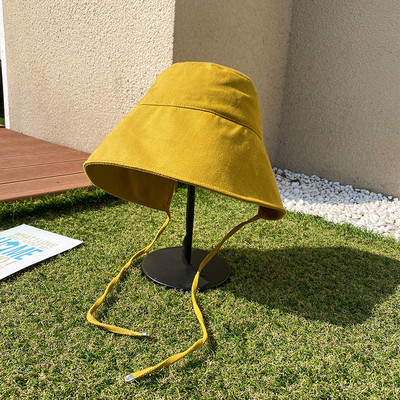 Γυναικείο καπέλο  με κορδόνια