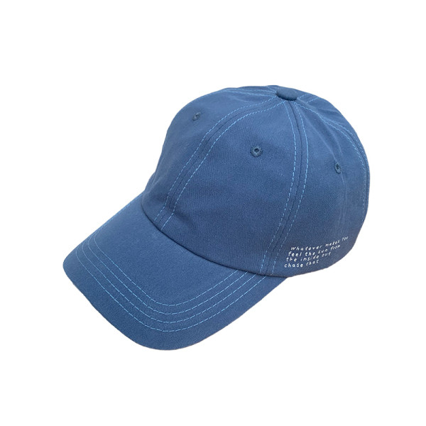 Pălărie textilă reglabilă cu vizor și inscripție pentru femei