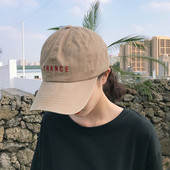 Γυναικείο καπέλο μπέιζμπολ με κεντημένη επιγραφή