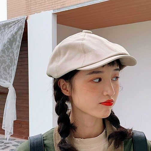 Pălărie retro damă cu beretă