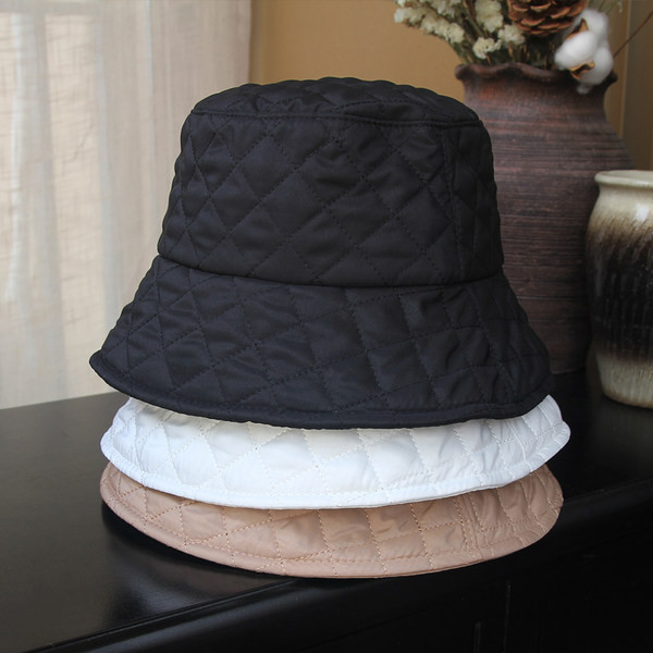 Palarie moderna de dama in trei culori - tip pescuit