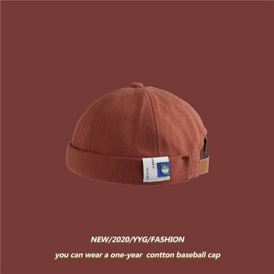 Pălărie casual de damă cu beretă cu inscripție