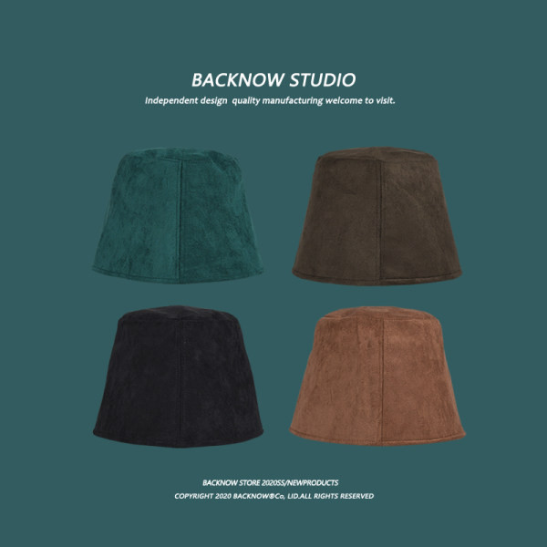 Pălărie de pescuit într-o singură culoare - pentru femei și bărbați