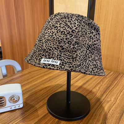 Palarie de pescuit de dama cu imprimeu animal