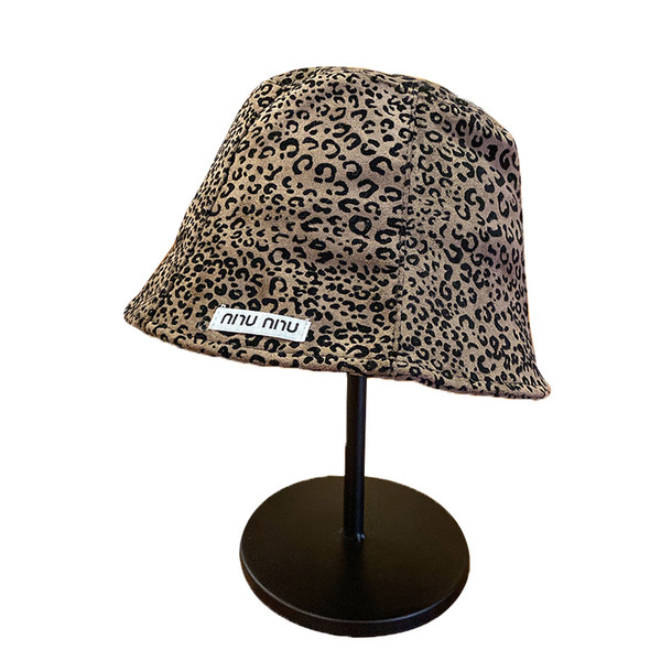 Palarie de pescuit de dama cu imprimeu animal