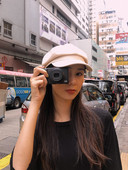 Palarie de dama model uni cu vizor in diferite culori