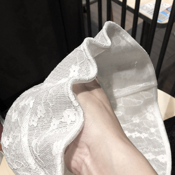 Palarie de pescuit dama cu dantela si vizor