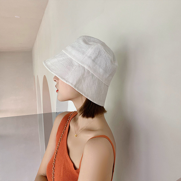 Palarie dama cu franjuri - tip pescuit