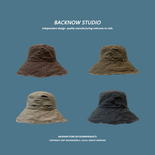 Palarie casual cu motive rupte - pentru femei si barbati