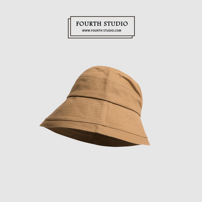 Pălărie de pescuit pentru femei într-o singură culoare