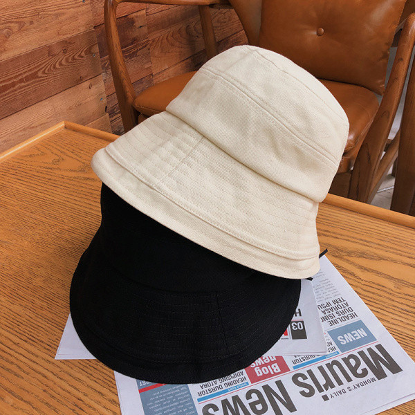 Pălărie de pescuit pentru femei într-o singură culoare