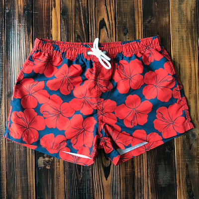 Costume de baie barbati cu cravate tip pantaloni scurti doua modele