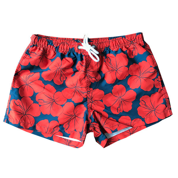 Costume de baie barbati cu cravate tip pantaloni scurti doua modele