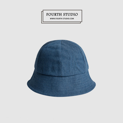 Pălărie casual din denim de pescuit pentru femei