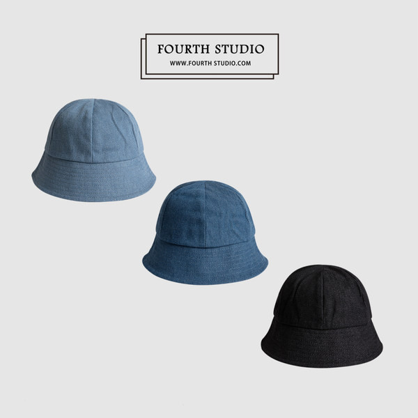 Pălărie casual din denim de pescuit pentru femei