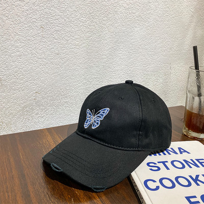 Palarie de dama cu broderie cu viziera