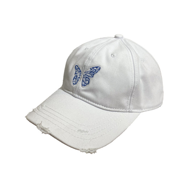 Palarie de dama cu broderie cu viziera