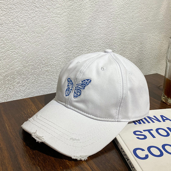 Palarie de dama cu broderie cu viziera