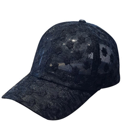 Palarie de dama din dantela doua modele cu perle si un element metalic