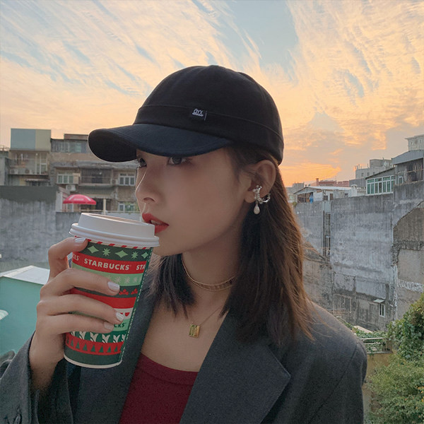 Pălărie textilă casual de damă cu vizor