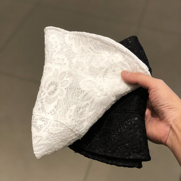 Palarie de dama de vara din dantela cu franjuri