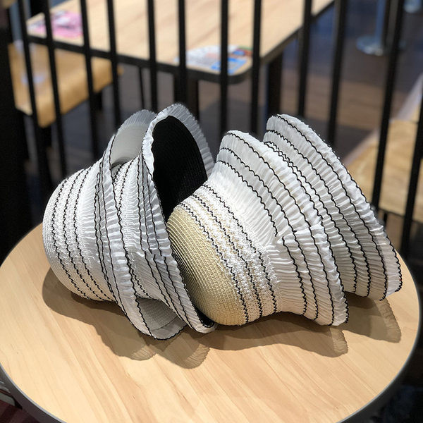 Pălărie de paie de protecție solară pentru femei