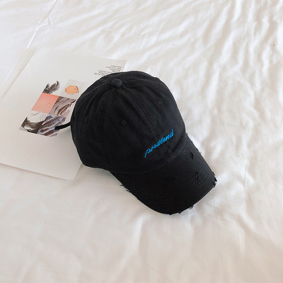 Șapcă de baseball pentru femei cu vizor și broderie