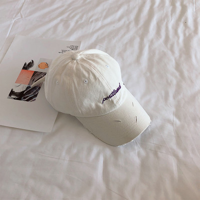 Șapcă de baseball pentru femei cu vizor și broderie