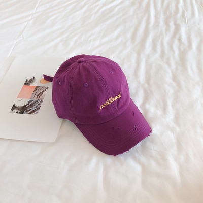 Șapcă de baseball pentru femei cu vizor și broderie